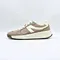 Light Brown-White Color-Block Men’s Retro Chunky Sole Casual Shoes - Suede-Paneled Daily Commute Versatile Shoes